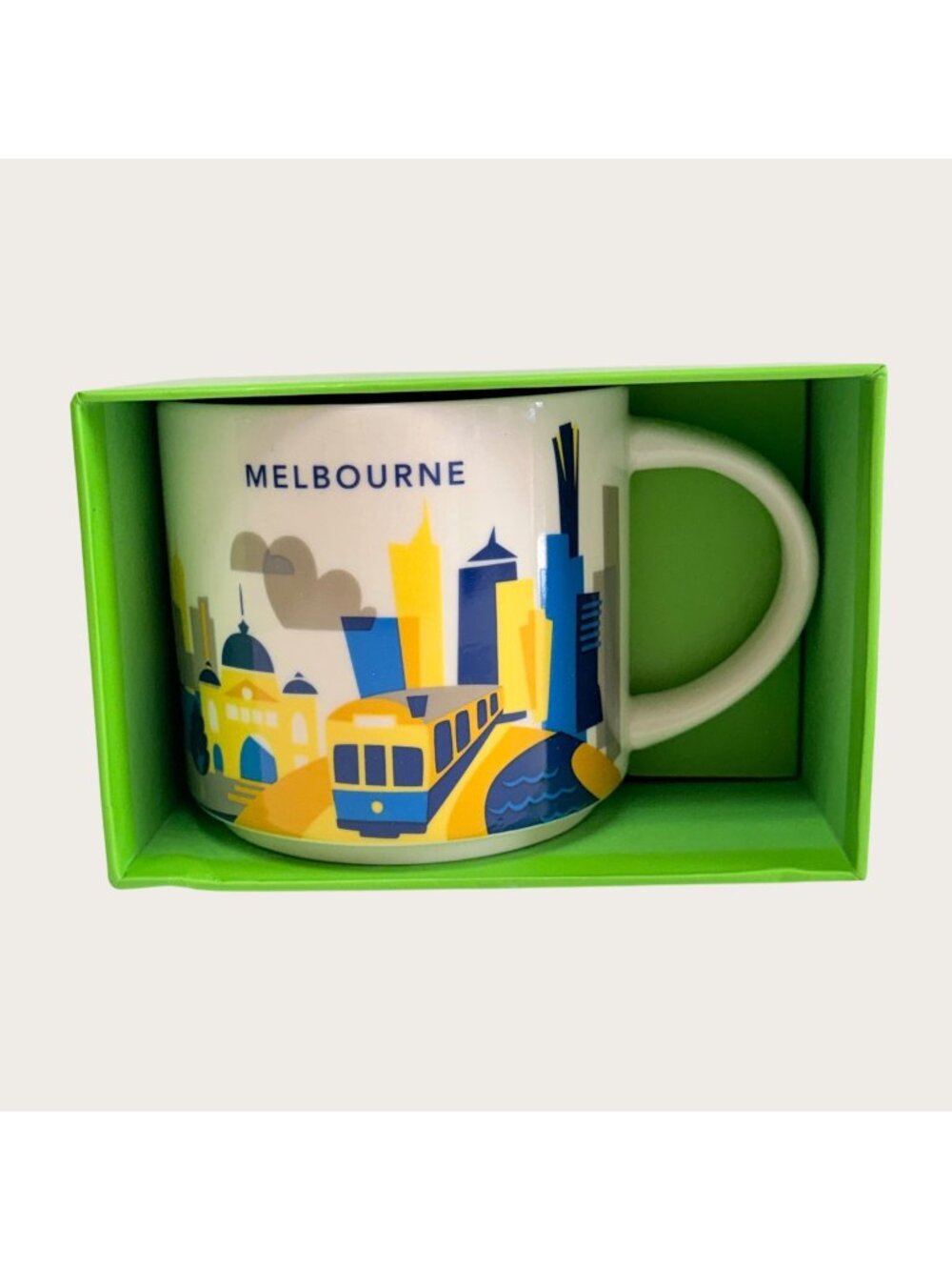 Starbucks Melbourne Australia Coffee Mug You Are Here Collection 14 oz